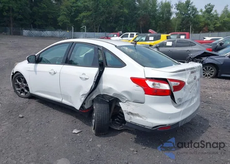 2013 Ford Focus Se из США, поврежденный, VIN 1FADP3F23DL371624